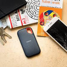 External ssds are more rugged. Sandisk S Latest Portable Ssds Have Boosted Speed And Security The Verge