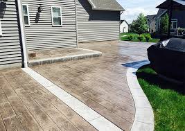 Wood stamped concrete flooring is a concrete slab that looks exactly like wood flooring with the benefits of having a much longer lifespan as being affordable. Wood Plank Palermo Concrete Inc