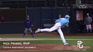 Welcome to the official facebook page for. Nick Frasso Prospect Video Rhp Loyola Marymount University Open Side Youtube