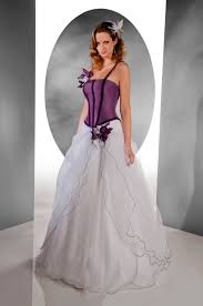 White And Purple Wedding Gowns Are Glamorous The Wedding Specialists Purple Wedding Dress White Bridesmaid Dresses Purple Bridesmaid Dresses