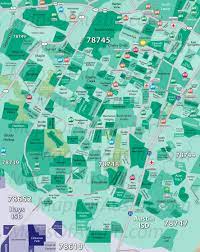 South Austin Zip Code Map South Austin Tx South Austin Tx Neighborhood Map Maps Of Austin Neighborhood Maps Of Austin Texas