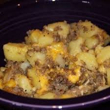 Slow Hamburger And Potatoes Recipes Hamburger And Potatoes Slow Cooker Hamburger Hash