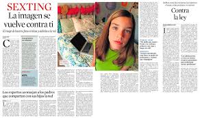 Sexting: la imagen se vuelve contra ti [La Vanguardia]