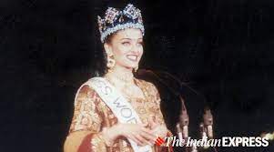 In 1994, she put india on the global map when she won the miss world crown. Aishwarya Rai Clinched Miss World 1994 Title With This Answer Watch Her Crowning Moment Entertainment News The Indian Express