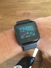 Fitbit Blaze Gunmetal Series Smart Fitness Watch Large Fb502gmbkl Ebay Fitness Smart Watch Fitbit Gunmetal