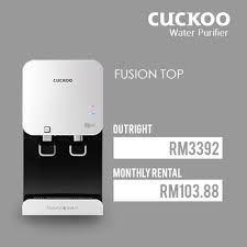 Pay in advance or pay upon delivery. Penapis Air Cuckoo Fusion Top