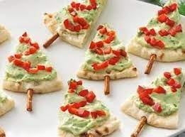 Pita Tree Appetizers Recipe Healthy Christmas Treats Healthy Christmas Recipes Christmas Food