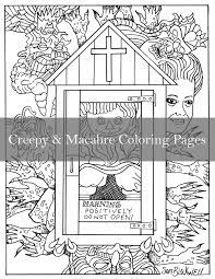 Turns an unsecure link into an anonymous one! From Beware The Dolls Coloring Book Dolls Page 5 The Real Etsy