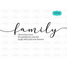 Download Family Definition Svg Family Svg Together Svg Farmhouse Svg Family Definition Svg Quotes Circle Monogram Letters