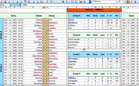 This league table makes it much easier to juggle the activities and standings of multiple teams. 10 Excel League Table Template Excel Templates Excel Templates Cute766