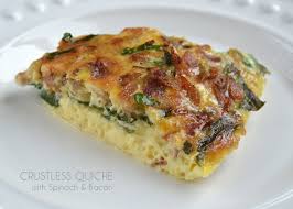 crustless quiche recipe with spinach