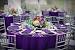 Purple And White Wedding Party