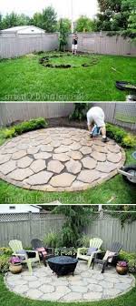 If you have a smaller yard, opt for an enclosed fireplace. Diy Backyard Fire Pit Ideas