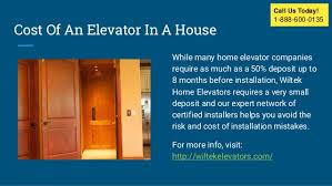 The weight of elevators varies greatly in the world. Residential Home Elevators