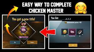 Chicken Master Easy Trick To Get Chicken Master Title In Pubg Mobile Youtube