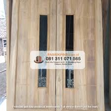 Harga pintu utama kayu jati jepara pintu kupu tarung. Jual Pintu Kupu Tarung 1 Bandung Pabrik Pintu