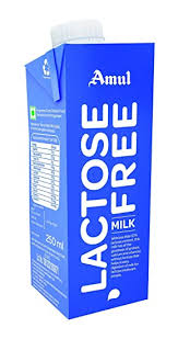 Amul Lactose Free Milk, 250ml (Pack of 4): Amazon.in: Grocery ...