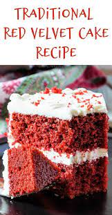 There is something so elegant about a red velvet cake. Traditional Red Velvet Cake Recipe Pastry Chef Online