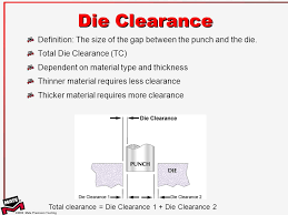 Punch Press Tool Maintenance Ordering Recommendations