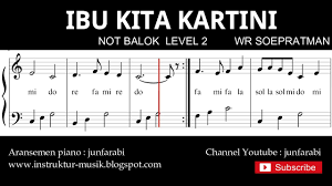 Not balok lagu ibu kita kartini ciptaan w.r soepratman.disertai dengan notasi do re mi / solmisasi.aransemen musik oleh junfarabi# channel youtube. Paling Inspiratif Ibu Kita Kartini Not Natalia Triandayani