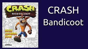 The main character is crash bandicoot. Coloring Book Flip Through Crash Bandicoot By Activision Youtube