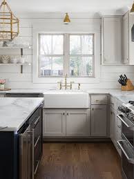 Revere Pewter By Benjamin Moore Kitchen Cabinet Revere Pewter By Benjamin Moore The Primeter Cabine Kitchen Cabinet Colors New Kitchen Cabinets Kitchen Remodel