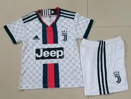 The juventus jersey 2020 are available in many different styles to suit every taste. Juventus 2019 20 Gucci Kids Soccer Jersey Kit Children Shirt Shorts Dosoccerjersey Shop