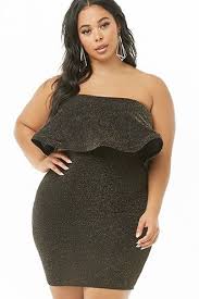 Plus Size Colorblock Tube Dress Forever 21 Tube Dress Plus Size Cocktail Dresses Fashion