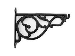 Cast Victorian Aluminum Bracket Brackets Hanging Baskets Brackets Hanging Basket Brackets Easy Fill Hanging Baskets
