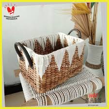 Shop items you love at overstock, with free shipping on everything* and easy returns. Nadastore Premium Macrame Knitting Basket Rubbing Basket Bookcase Hamper Basket Shopee Philippines