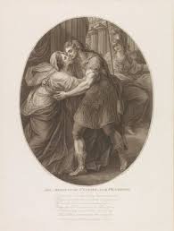 The Meeting of Ulysses and Penelope, Engraved by Francesco Bartolozzi