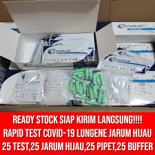 Jual Alat Rap1d Isi 25 Test Kit Clongene Cov Lungen Jarum Hijau Box Ori Jakarta Utara Toko Rapid Resmi Tokopedia