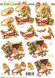 This post may contain affiliate links for which i can be compensated. Christmas Robins 3d Die Cut Decoupage Sheet Card Making Craft No Cutting Req 8712927138910 Ebay