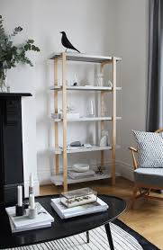 Ikea X Hay Ypperlig Shelving Unit This Corner Of My Living Room Used To Feature A Dark Heavy Looking Bookcase It All Feels Ikea Ypperlig Ikea X Hay Shelves