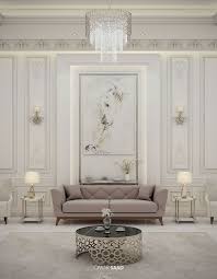 Luxury Classic Villa Interior Design Doha Qatar Luxury Living Room Classic Interior Design Interior Design Living Room