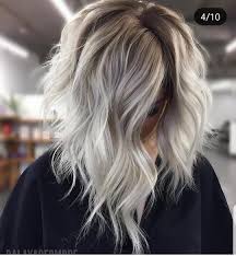 Pin By Anna Koi On Haarmodel In 2020 Silver Blonde Hair Blonde Hair Color Silver Blonde