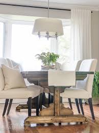 Comfortably sits up to six. Diy Farmhouse Dining Table Plans Nick Alicia
