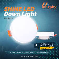 Our Led Down Lights Are Not Just Easy To Install But Also Offer A Good Amount Of Brightness With The Option Of Wattage Led Down Lights Led Lights Downlights