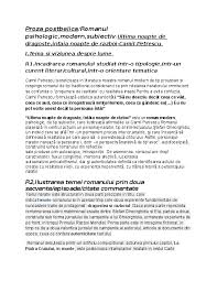 Maybe you would like to learn more about one of these? Doc Proza Postbelica Romanul Psihologic Modern Subiectiv Ultima Violeta Violeta Academia Edu