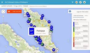 Bacaan indeks pencemaran udara (ipu) di malaysia ~ kau. Indeks Pencemaran Udara Di Malaysia