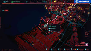Clothing vendors are marked on the map by a white jacket icon. Cyberpunk 2077 All Clothing Vendor Locations