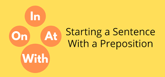 We did not find results for: Can You Start A Sentence With A Preposition In Good Writing
