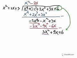 Maka dapat dituliskan 11 = 2 • 5 + 1. Suku Banyak Polinomial Contoh Teorema Sisa Dengan Pembagian Youtube
