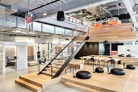 Nike Unveils Stunning New Headquarters In New York City Architect Office Design Office Interiors Office Interior Design