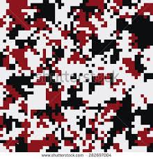 Black And Red Pattern Seamless Digital White Black And Red Fashion Camouflage Pattern Vector Camouflage Pattern Red Fashion Black And Red