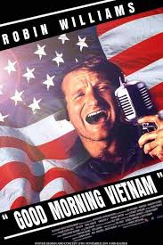 An unorthodox and irreverent dj begins to shake up things when he is assigned to the us armed services radio station in vietnam. Good Morning Vietnam Film And Theatre Movies Worth Watching Film Movie Movie Posters