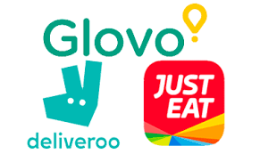 Glovo just eat delivero
