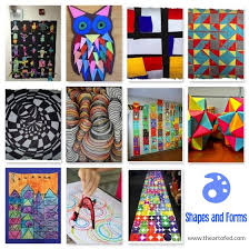 35 Lessons That Explore The Beautiful Pairing Of Math And Art The Art Of Education University Art Lessons Elementary Elementary Art Math Art Projects