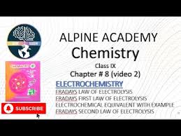 No matter where you are, textbooks are equally beneficial for all 9th class students. Chemistry Class Ix Chapter 8 Electrochemistry Video 2 Sindh Textbook Board Alpine Academy Youtube
