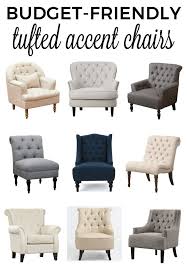 Get A List Of Affordable Budget Friendly Tufted Accent Chairs That Will Help Make Your Space Tufted Accent Chair Accent Chairs For Living Room Accent Chairs